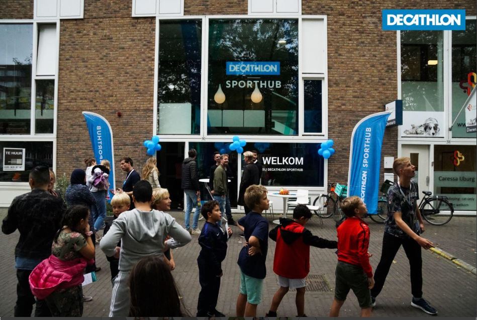 Decathlon dankt IJburg!