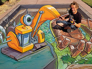 3D Street-art Experience